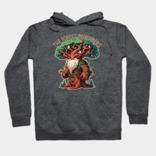 Ancient Forest Guardian Tree Spirit Fantasy TTRPG Lore Hoodie