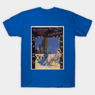 From Folie Méricourt to the Fair: Parisian Chic in 1924 T-Shirt