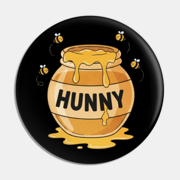 Cute Sweet Pot Hunny Costume Easy Funny Bee Lovers Halloween Pin by shirtlux