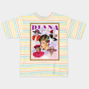 Diana Princess, In Remembrance and Love, Retro Art Kids T-Shirt