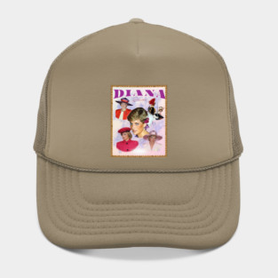 Diana Princess, In Remembrance and Love, Retro Art Hat