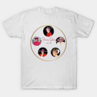 Princess Diana Remembrance - Icon Collage 1961-1997 T-Shirt