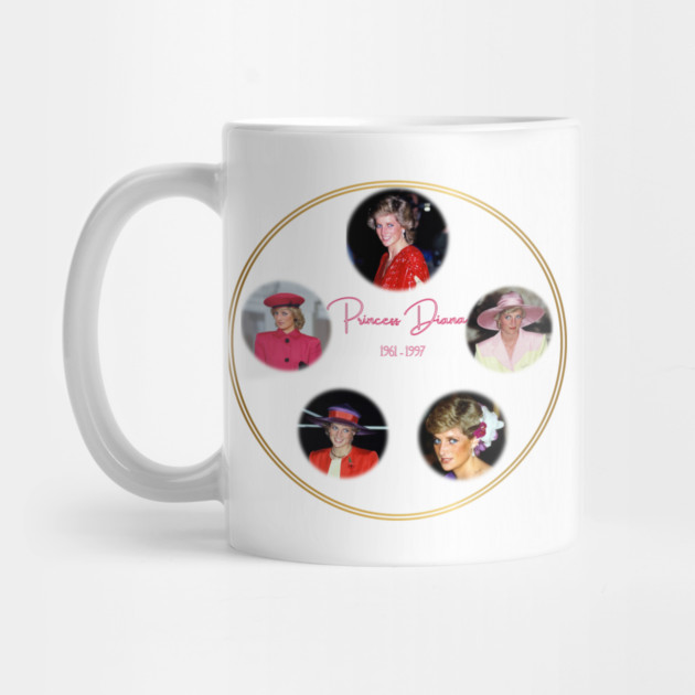 Princess Diana Remembrance - Icon Collage 1961-1997 by Art2Wear