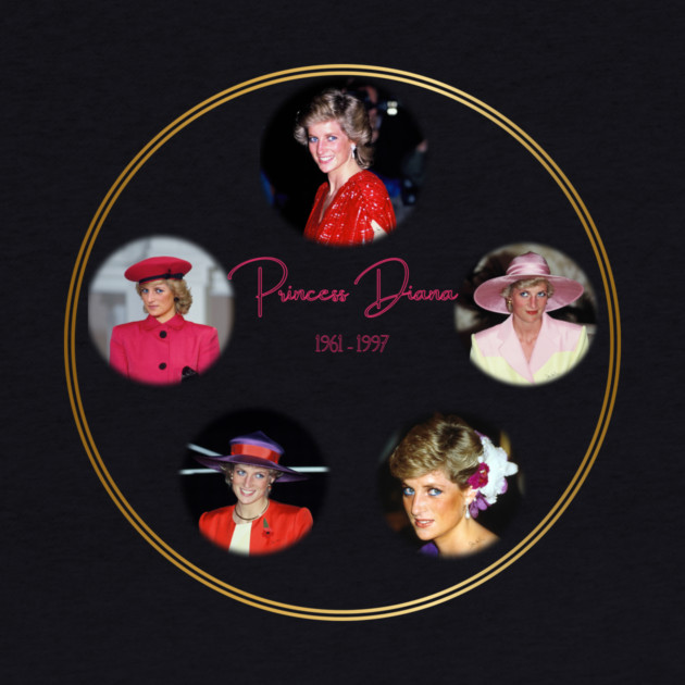 Princess Diana Remembrance - Icon Collage 1961-1997 by Art2Wear