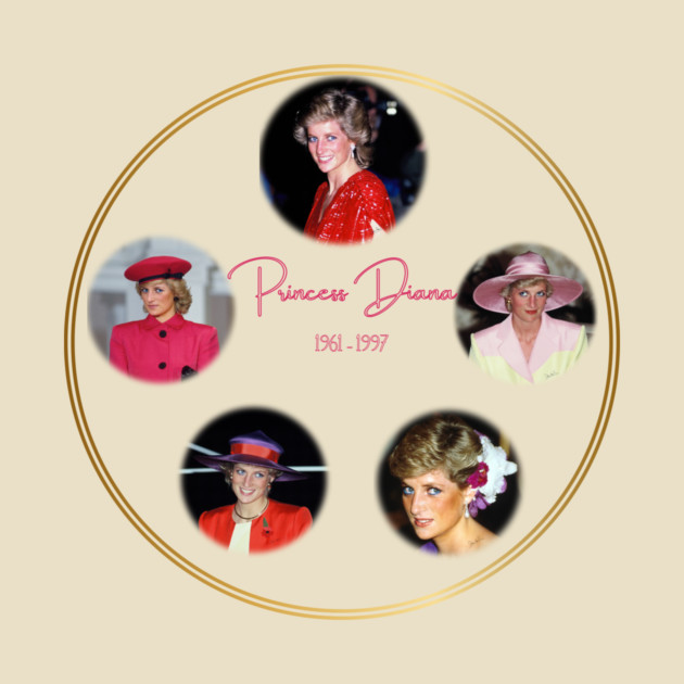 Princess Diana Remembrance - Icon Collage 1961-1997 by Art2Wear