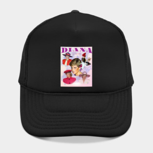 Princess Diana Collage, Queen of Hearts Tribute Hat