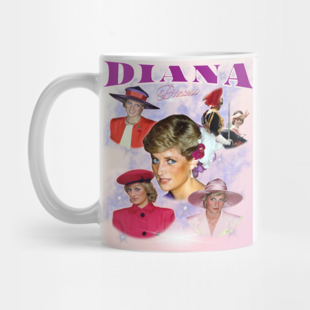Princess Diana Collage, Queen of Hearts Tribute by Art2Wear