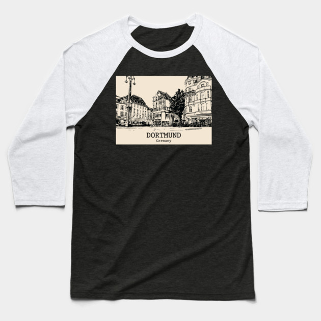 Dortmund - Germany Baseball T-Shirt by Lakeric