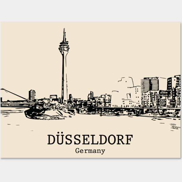 Düsseldorf - Germany Wall Art by Lakeric