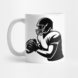Quarterback Football Player Mug
