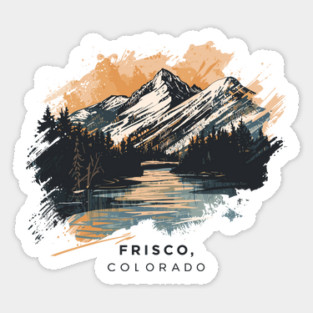 Frisco Colorado Sticker