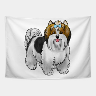 Dog - Biewer Terrier - Tan Tapestry