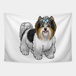Dog - Biewer Terrier - Tricolor Tapestry
