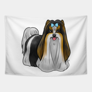 Dog - Biewer Terrier - Show Cut Tricolor Tapestry