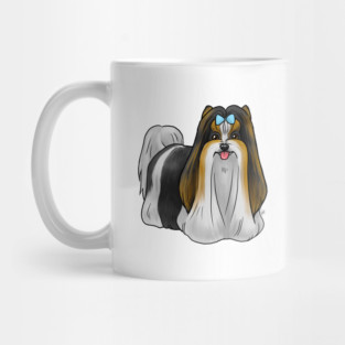 Dog - Biewer Terrier - Show Cut Tricolor Mug