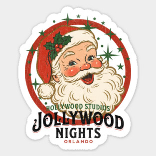 Jollywood Nights Studios Orlando Florida Theme Park Sticker