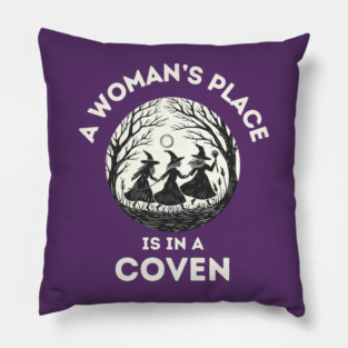 A Woman's Place Pillow