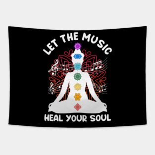 Musik Yoga Let The Music Heal Your Soul  Yoga Tapestry