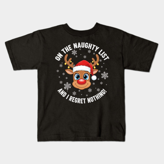 christmas-humor Kids T-Shirt by Creatifly Graphic Tees