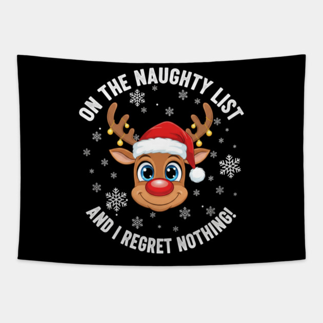 christmas-humor Tapestry by Creatifly Graphic Tees