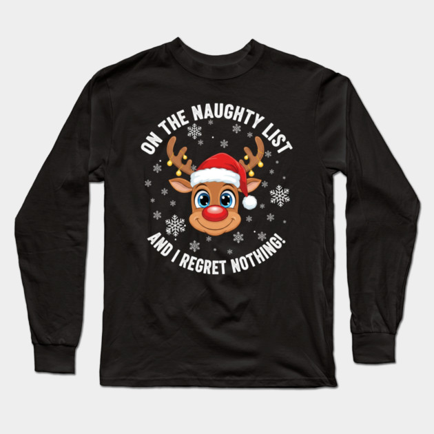 christmas-humor Long Sleeve T-Shirt by Creatifly Graphic Tees