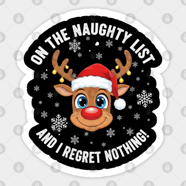 christmas-humor Sticker by Creatifly Graphic Tees