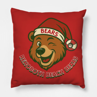 Santa Bear Pillow