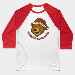 Santa Bear Baseball T-Shirt