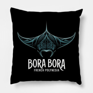 Bora Bora French Polynesia Pillow