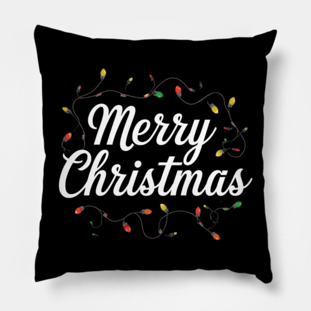 christmas-humor Pillow by Creatifly Graphic Tees