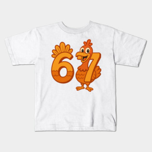 Six Seven Thanksgiving Turkey Kids T-Shirt