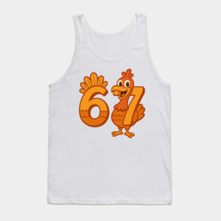 Six Seven Thanksgiving Turkey Tank Top