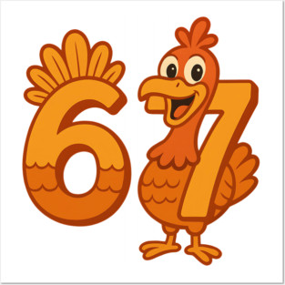 Six Seven Thanksgiving Turkey Posters and Art