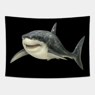 Great White Shark Tapestry