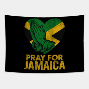 Jamaica Strong Hurricane Melissa Tapestry