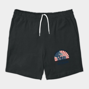 Honoring All Who Served | Thank You Veterans Day Patriotic American Flag Soldiers Shorts