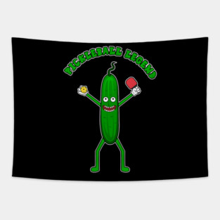 Legend Ironic Pickle Dink Paddle Tapestry