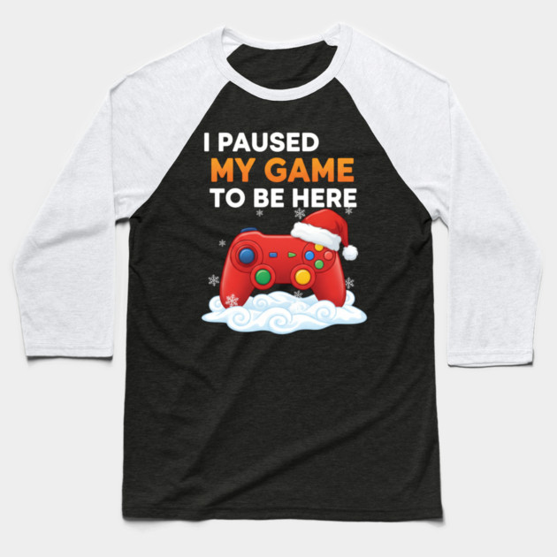 christmas-humor Baseball T-Shirt by Creatifly Graphic Tees