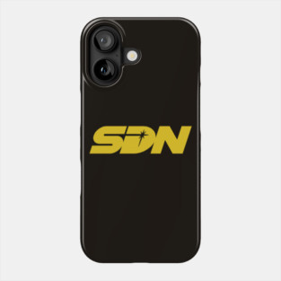 Superhero Dispatch Network (SDN) - pixel logo Phone Case