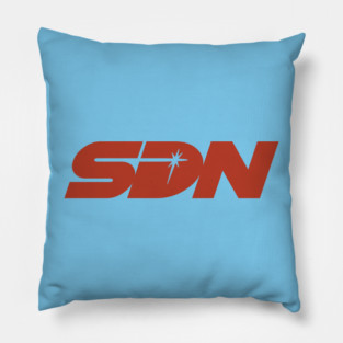 Superhero Dispatch Network (SDN) - uniform logo Pillow