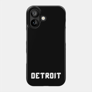 ＤＥＴＲＯＩＴ Phone Case
