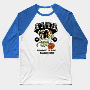 DAY OF THE DEAD Baseball T-Shirt