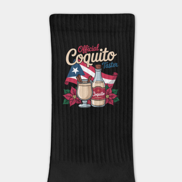 Official Coquito Tester Funny Puerto Rican Christmas by creative