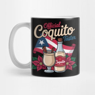 Official Coquito Tester Funny Puerto Rican Christmas Mug