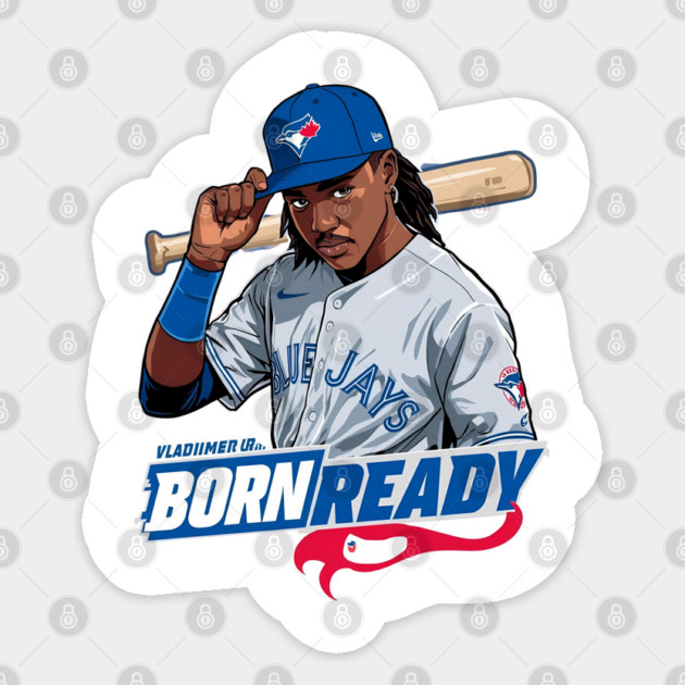 Born Ready Vladdy Sticker by Ink Lines