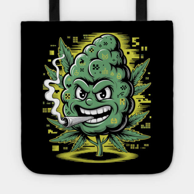 Nugget Glitch: High on Code Tote by Cosmo Gazoo
