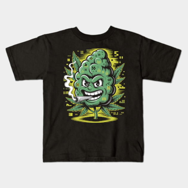 Nugget Glitch: High on Code Kids T-Shirt by Cosmo Gazoo