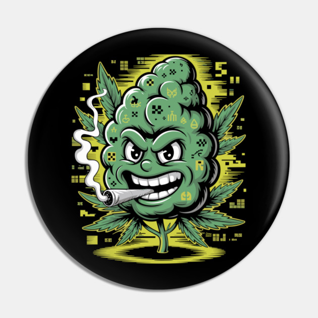 Nugget Glitch: High on Code Pin by Cosmo Gazoo