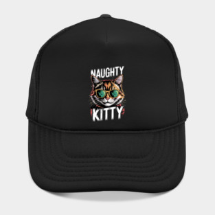 Naughty Kitty – Cool Feline Lover Design Hat