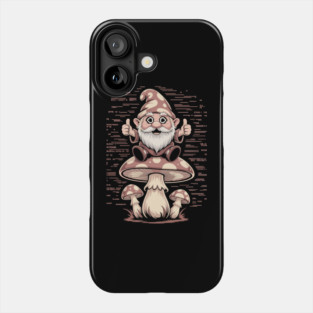 Gnome Trip: Thumbs Up for the Fungi Frontier Phone Case